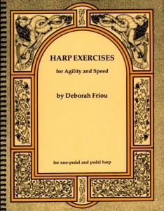 Harp Exercises for Agility and Speed - Deborah Friou - ćwiczenia techniczne - nuty na harfę