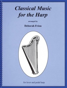 Classical  Music For The Harp - Deborah Friou - muzyka klasycystyczna - nuty na harfę