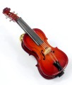 Przypinka wiolonczela - miniaturowy instrument w pudełku prezentowym - wpinka 7 cm