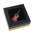 Przypinka wiolonczela - miniaturowy instrument w pudełku prezentowym - wpinka 7 cm