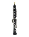 Przypinka obój - czarny miniaturowy instrument w pudełku prezentowym - wpinka 7,5 cm