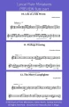 Lyrical Flute Miniatures - Karen North - nuty na flet poprzeczny i fortepian