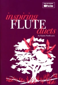 Inspiring Flute Duets - Karen North (+ audio online) - 15 duetów fletowych - nuty na dwa flety poprzeczne
