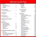 Festive Flute Fun - Karen North - utwory na różne święta na koniec roku kalendarzowego - solo, duety, tria - nuty na flet poprzeczny