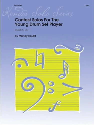 Murray Houllif: Contest Solos For The Young Drum Set Player - nuty na perkusję