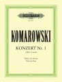 Anatoli Komarowski: Konzert Nr. 1 e-moll fur Violine und Klavier - Koncert e-moll nr 1 - nuty na skrzypce z fortepianem