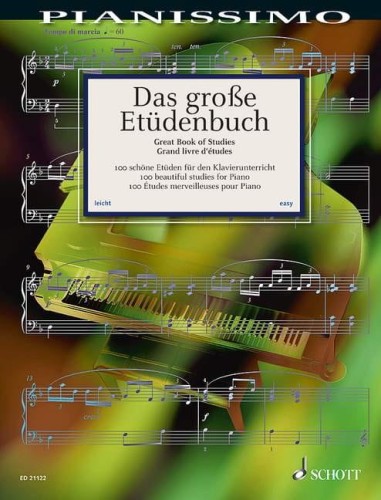 Pianissimo: The Great Book of Studies - 100 beautiful studies for Piano - etiudy na fortepian solo