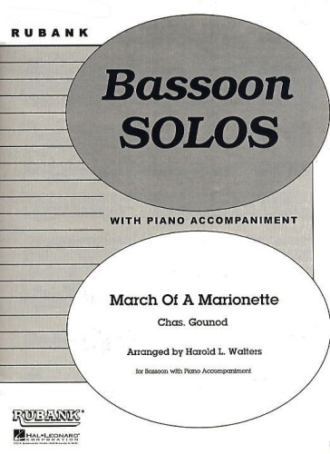 Mark Goddard: March of a Marionette for Bassoon with Piano accompaniment - nuty na fagot i fortepian