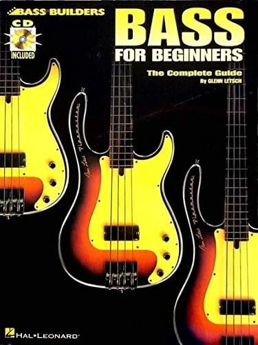 Bass Builders: Bass for Beginners - Glenn Letsch - szkoła gry na gitarze basowej dla początkujących (+ płyta CD)