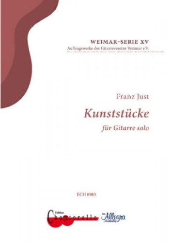 Franz Just: Kunststucke fur Gitarre solo - nuty na gitarę klasyczną