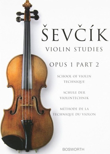 Otakar Sevcik - School of Violin Technique op. 1 part 2 - ćwiczenia w pozycjach 2-7 na skrzypce