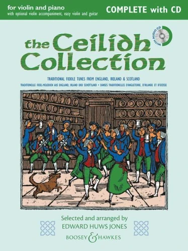 The Ceilidh Fiddler Collection - Edward Huws Jones - nuty na skrzypce i fortepian (+ płyta CD)