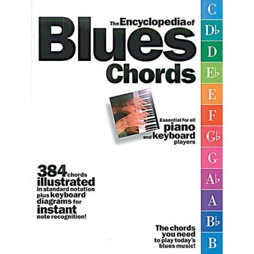 The Encyclopedia Of Blues Chords - 384 akordów bluesowych na fortepian lub keyboard (+ płyta CD) - Jack Long