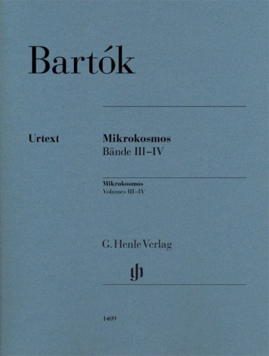 Bela Bartok: Mikrokosmos Volumes III-IV - nuty na fortepian