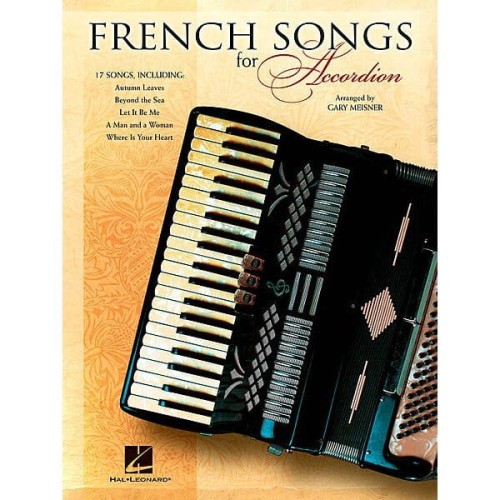 French Songs for Accordion - Gary Meisner - nuty na akordeon