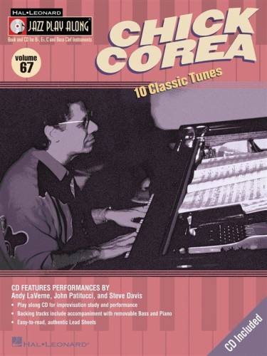 Chick Corea - Jazz Play Along Volume 67 - nuty na instrumenty C, Bb i Eb (+ płyta CD)