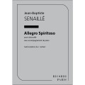 Jean Baptiste Senaille - Allegro Spirituoso - nuty na wiolonczelę z fortepianem