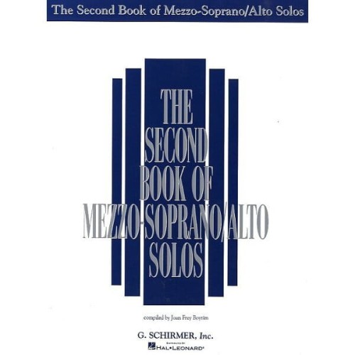 The Second Book Of Mezzo-Soprano (Alto) Solos - Joan Frey Boytim - nuty na głos solo z fortepianem