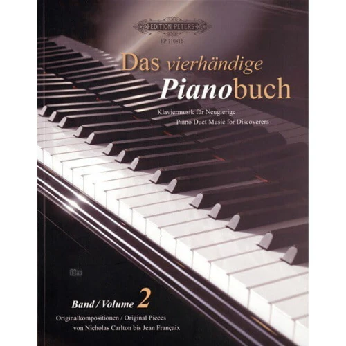 Das vierhandige Pianobuch 2 - Piano Duet Music for Discoverers - nuty na fortepian na cztery ręce