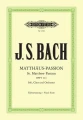 Jan Sebastian Bach - Matthaus-Passion BWV 244 - St. Matthew Passion - Pasja wg św. Mateusza - nuty na chór + wyciąg fortepianowy - Kurt Soldan, Siegfried Ochs