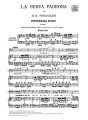 Giovanni Battista Pergolesi: La Serva Padrona - Służąca panią - opera - nuty na głos, chór i fortepian