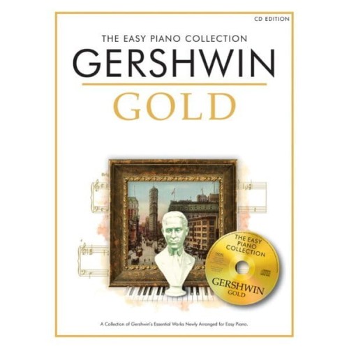 The Easy Piano Collection: Gershwin Gold (+ płyta CD) - łatwe nuty na fortepian