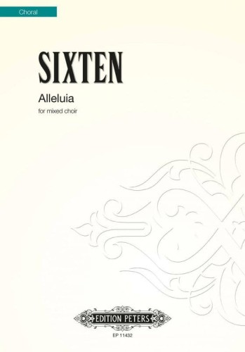 Fredrik Sixten: Alleluia - nuty na chór SATB