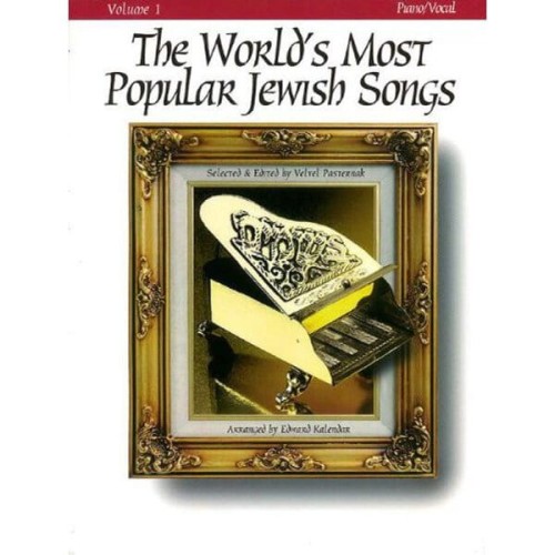 The World's Most Popular Jewish Songs 1 - głos solowy i nuty na fortepian