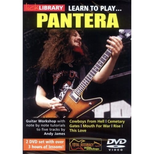Lick Library - Learn To Play Pantera - szkoła gry na gitarze elektrycznej (DVD)