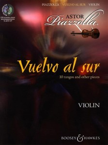 Astor Piazzolla: Vuelvo al sur Violin - 10 tang i innych utworów na skrzypce (+ płyta CD)