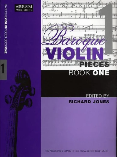 Baroque Violin Pieces Book 1 - nuty na skrzypce z akompaniamentem fortepianu - Richard Jones
