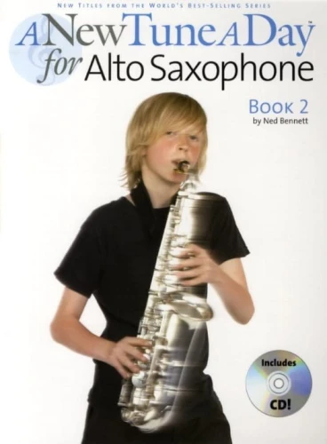 A New Tune A Day for Alto Saxophone: Book 2 (+ płyta CD) - szkoła gry na saksofonie altowym - Daniel Scott