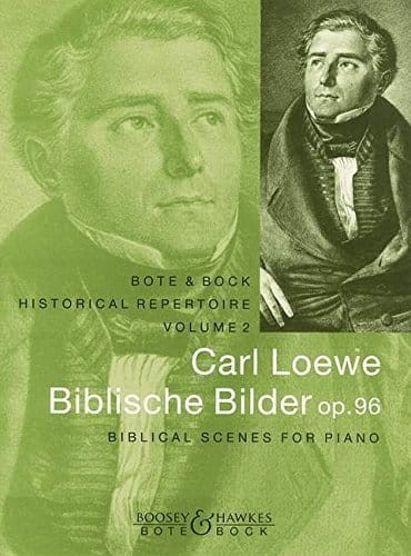 Carl Loewe: Biblical Scenes op. 96 for piano - nuty na fortepian solo