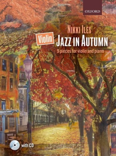 Nikki Iles: Violin Jazz in Autumn - 9 utworów na skrzypce i fortepian (+ płyta CD)