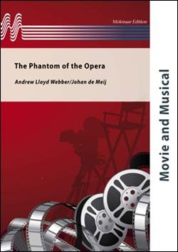 Andrew Lloyd Webber: The Phantom of the Opera for Concert Band (Score & Parts) - nuty na orkiestrę dętą