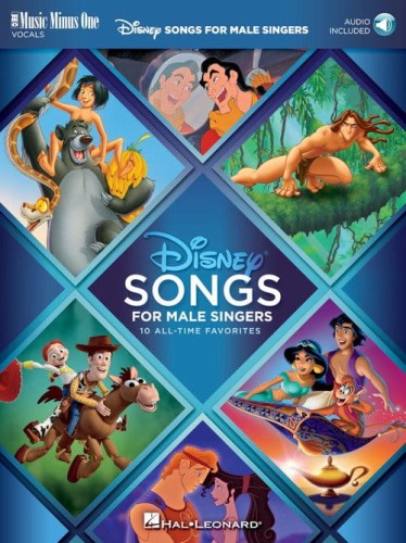 Disney Songs For Male Singers: 10 All-Time Favorites - nuty na głos z fortepianem (+ audio online)