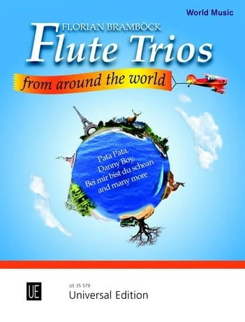 Flute Trios from around the World - Florian Bramböck - nuty na tria fletowe