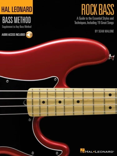 Hal Leonard Bass Method: Rock Bass (+ audio online) - Sean Malone - szkoła rocka na gitarę basową