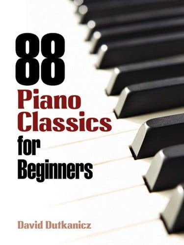 88 Piano Classics For Beginners - David Dutkanicz - nuty na fortepian dla początkujących