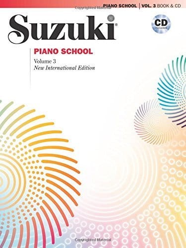 Suzuki Piano School 3 (+ płyta CD) - podręcznik do nauki gry na pianinie metodą Suzuki