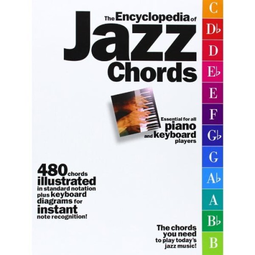 The Encyclopedia Of Jazz Chords - 480 akordów jazzowych na fortepian lub keyboard - Jack Long