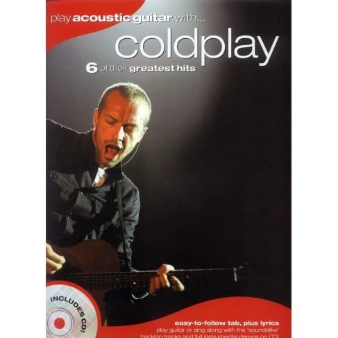 Play Acoustic Guitar with Coldplay - nuty, tabulatury i akordy na gitarę akustyczną (+płyta CD)