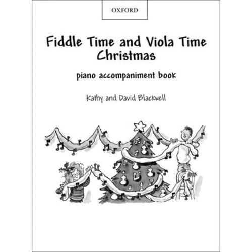 Kathy Blackwell, David Blackwell: Fiddle Time and Viola Time Christmas - akompaniament fortepianowy