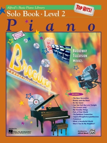 Alfred's Basic Piano Library: Top Hits! Solo Book Level 2 - E. L. Lancaster, Morton Manus - nuty na fortepian