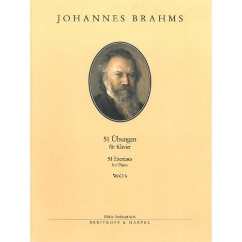 Johannes Brahms - 51 excercises for piano - 51 ćwiczeń na fortepian