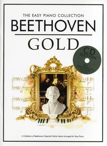 The Easy Piano Collection: Beethoven Gold (+ płyta CD) - łatwe nuty na fortepian - Ludwig van Beethoven