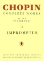 Fryderyk Chopin: Complete Works (Ignacy Jan Paderewski) tom IV - Impromptus na fortepian