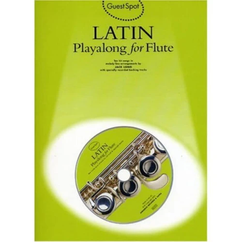 Latin Playalong For Flute - Jack Long - nuty na flet poprzeczny (+ płyta CD)