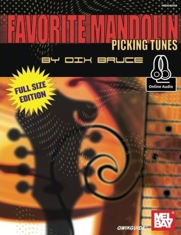 Qwikguide: Favorite Mandolin Picking Tunes - Dix Bruce - nuty i tabulatury na mandolinę (+ audio online)