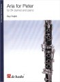Guy Duijck: Aria for Peter for Bb clarinet and piano - nuty na klarnet z fortepianem